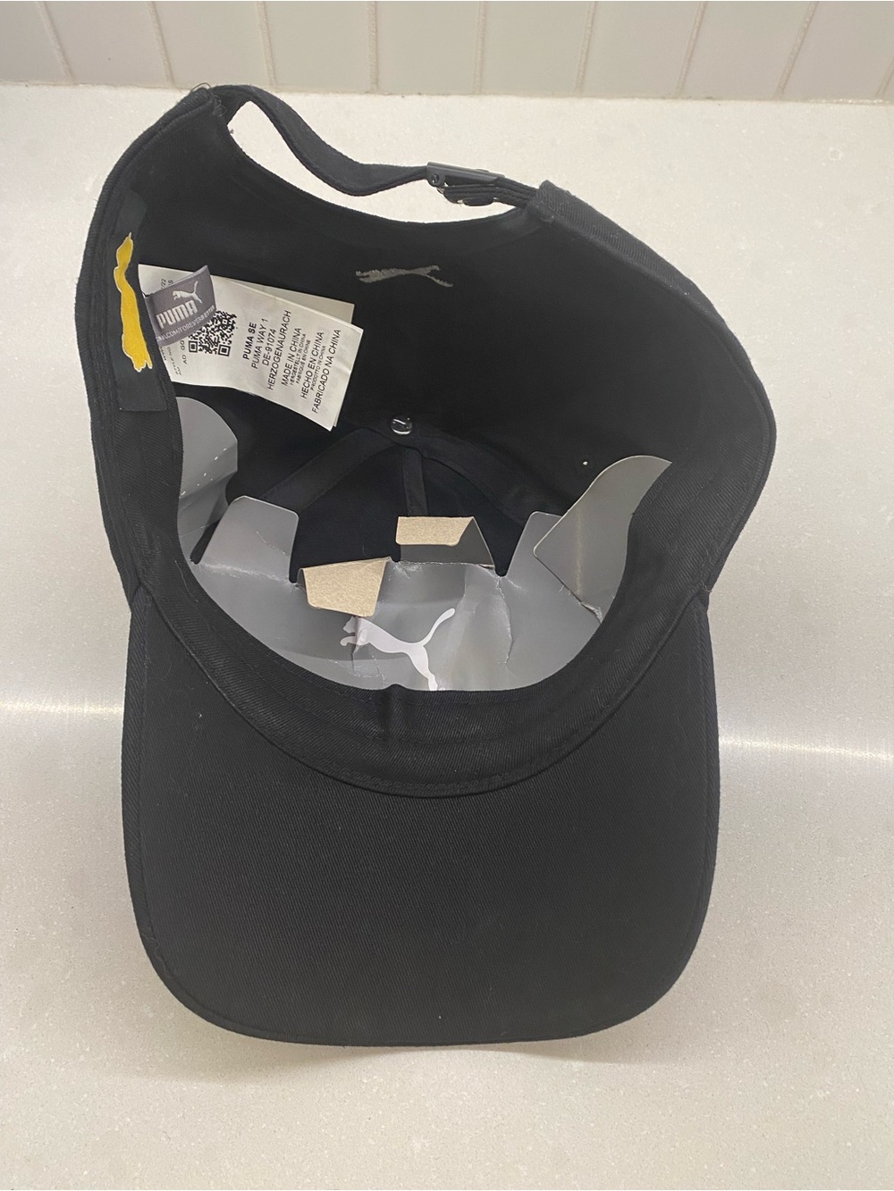 Porsche Turbo Puma Strap Back Hat Black 911 912 Gt4 Automotive Racing - Picture 7 of 9